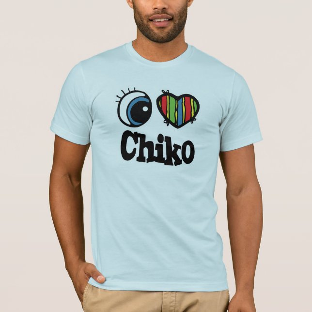T-shirt J'aime Chiko (Devant)