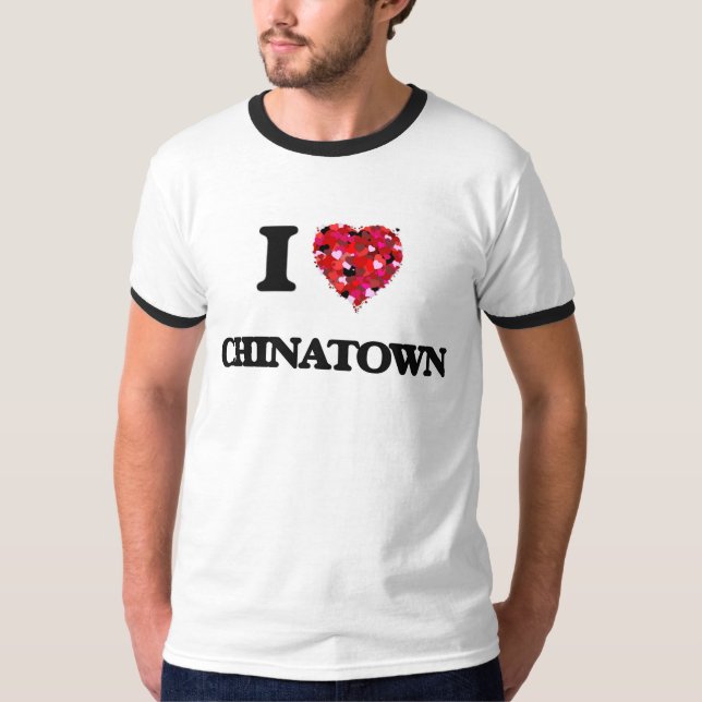 T-shirt J'aime Chinatown (Devant)