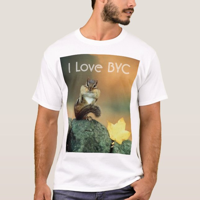 T-shirt J'aime Chipmonk (Devant)