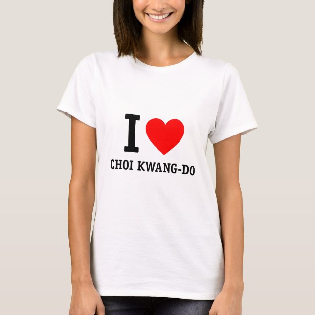 T-shirt J'Aime Choi Kwang-Do (Devant)