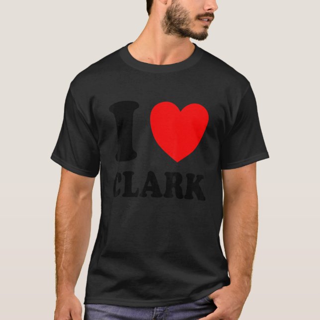 T-shirt J'aime Clark (Devant)