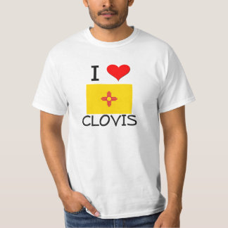T-shirt J'aime Clovis Nouveau Mexique
