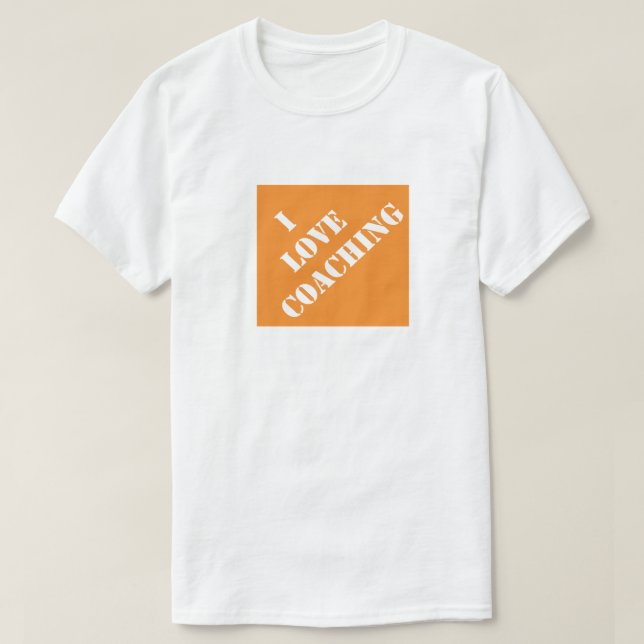 T-shirt J'aime Coaching Drôle Papa Fête des pères humorist (Design devant)