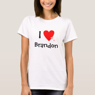 T-shirt J'aime (coeur) Brandon