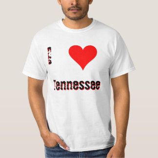 T-shirt J'aime (coeur) le Tennessee