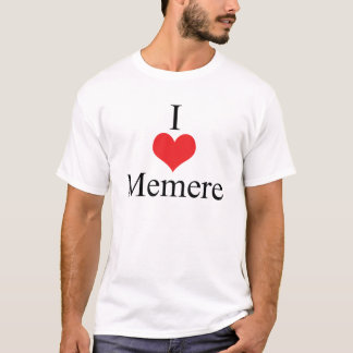 T-shirt J'aime (coeur) Memere