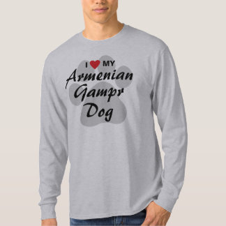 T-shirt J'aime (coeur) mon Gampr arménien