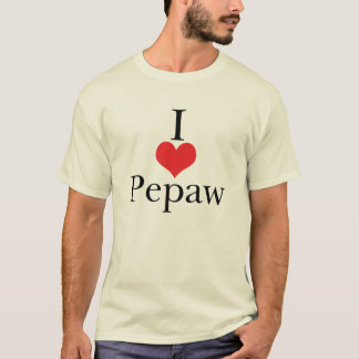 T-shirt J'aime (coeur) Pepaw