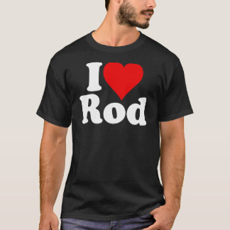 T-SHIRT J'AIME COEUR ROD RODNEY RODERICK