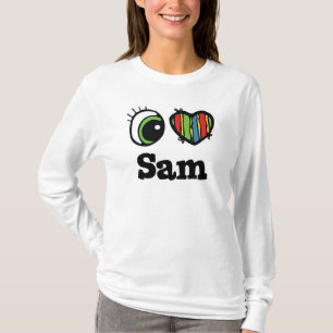 T-shirt J'aime (cœur) Sam