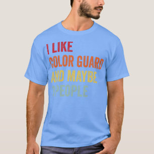 T-shirt J'Aime Color Guard Peut-Être 3 Personnes