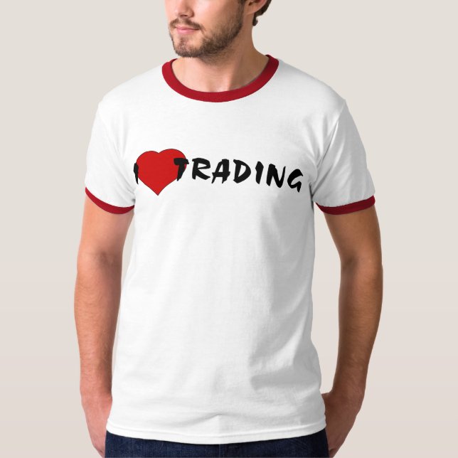 T-SHIRT J'AIME COMMERCER LA PIÈCE EN T (Devant)