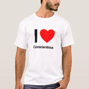 T-shirt j'aime consciencieusement