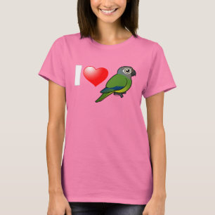 T-shirt J'aime Conures Sombre-dirigé