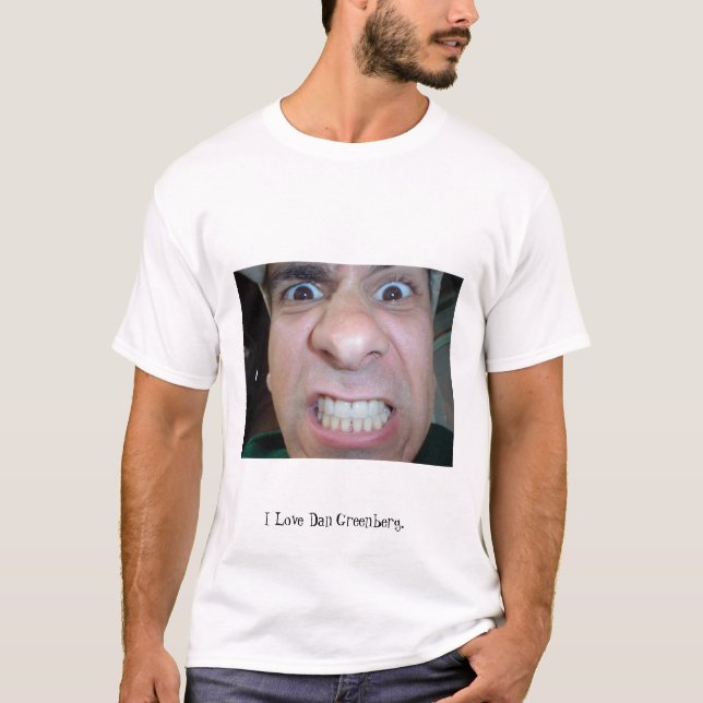 T-shirt J'aime Dan Greenberg (Devant)