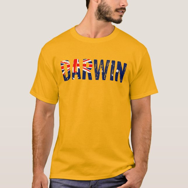 T-shirt J'aime Darwin Australie (Devant)