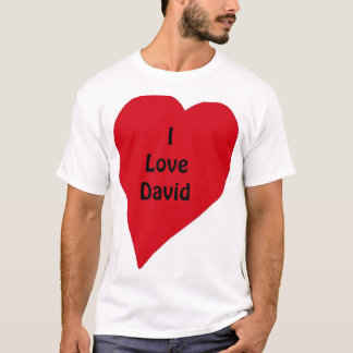T-shirt J'aime David
