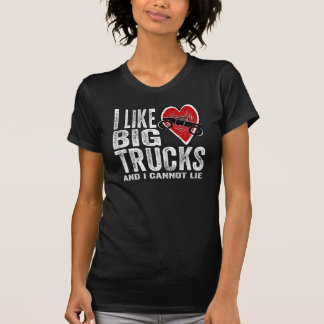 T-shirt J'aime de GRANDS camions