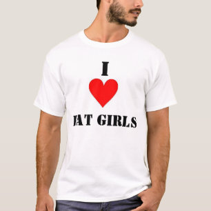 T-shirt J'aime de grosses filles