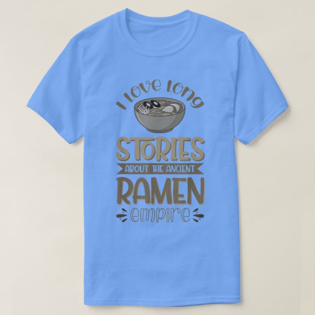 T-shirt J'Aime De Longues Histoires Sur L'Ancien Empire Ra (Design devant)