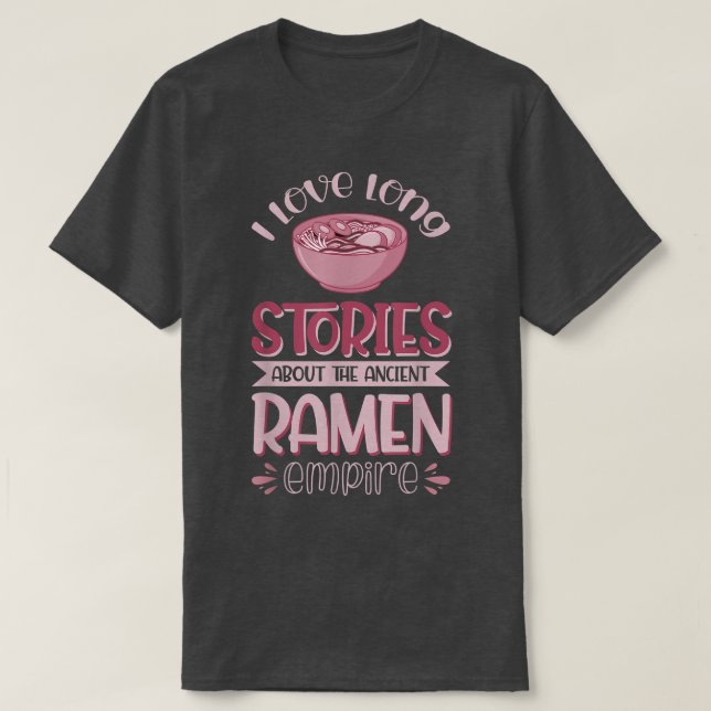 T-shirt J'Aime De Longues Histoires Sur L'Ancien Empire Ra (Design devant)