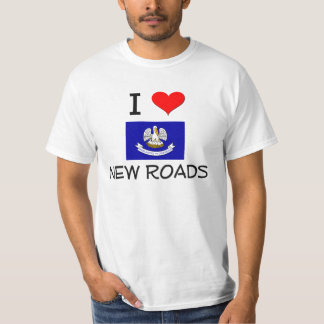 T-shirt J'aime de NOUVELLES ROUTES Louisiane