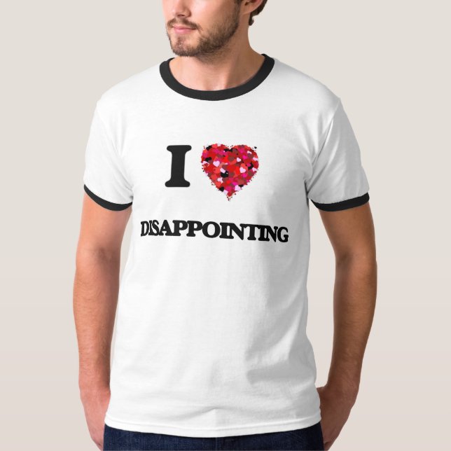 T-shirt J'aime décevoir (Devant)