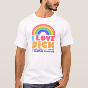 T-shirt J'Aime Dégoûter Autour De Fun Imaginaire Football 