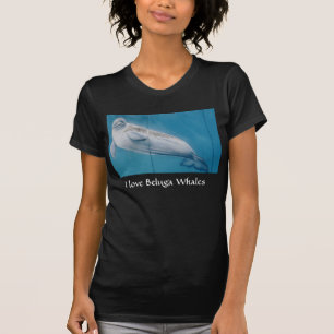 T-shirt J'aime des baleines de beluga