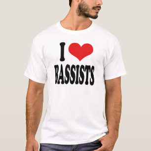 T-shirt J'aime des bassistes