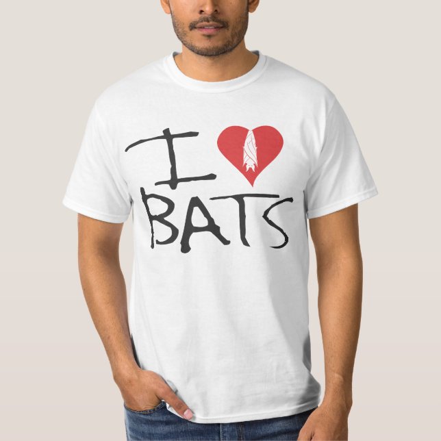 T-shirt J'aime des battes (Devant)