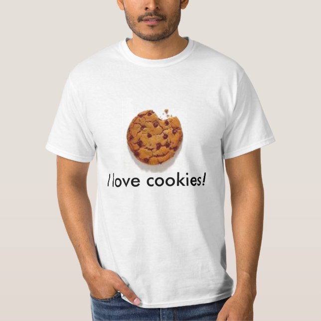 T-shirt J'aime des biscuits ! (Devant)