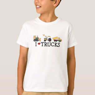 T-shirt J'aime des camions