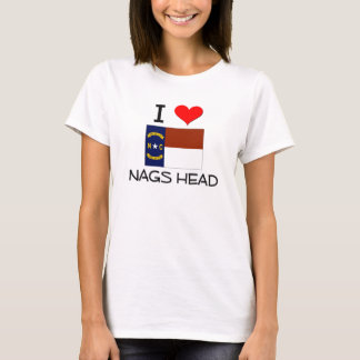 T-shirt J'aime des canassons la Caroline du Nord