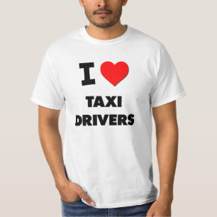 T-shirt J'aime des chauffeurs de taxi