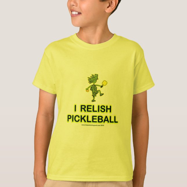 T-shirt J'aime des chemises et des cadeaux de Pickleball (Devant)