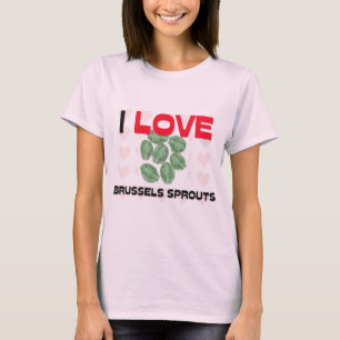 T-shirt J'aime des choux de bruxelles