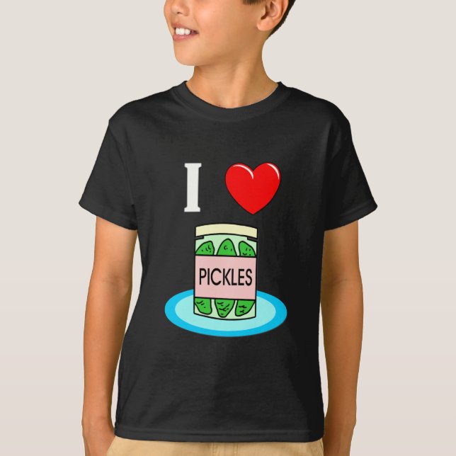 T-shirt J'aime des conserves au vinaigre (Devant)