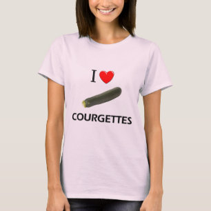 T-shirt J'aime des courgettes