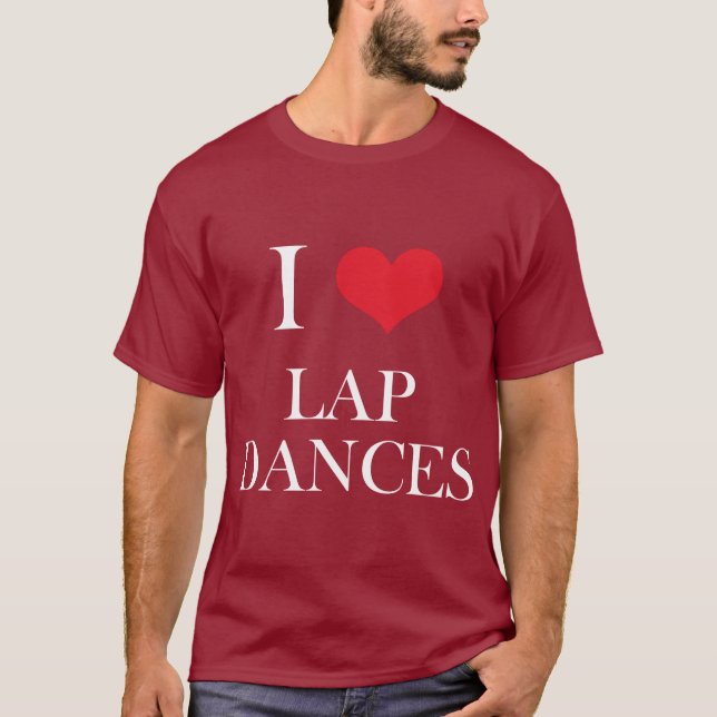 T-shirt J'aime des danses de recouvrement (Devant)