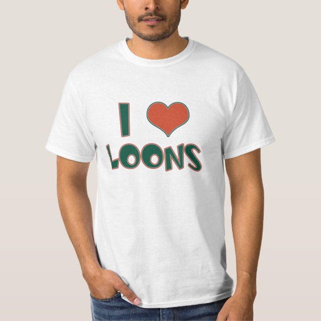 T-shirt J'aime des dingues (Devant)