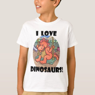 T-shirt J'aime des dinosaures !