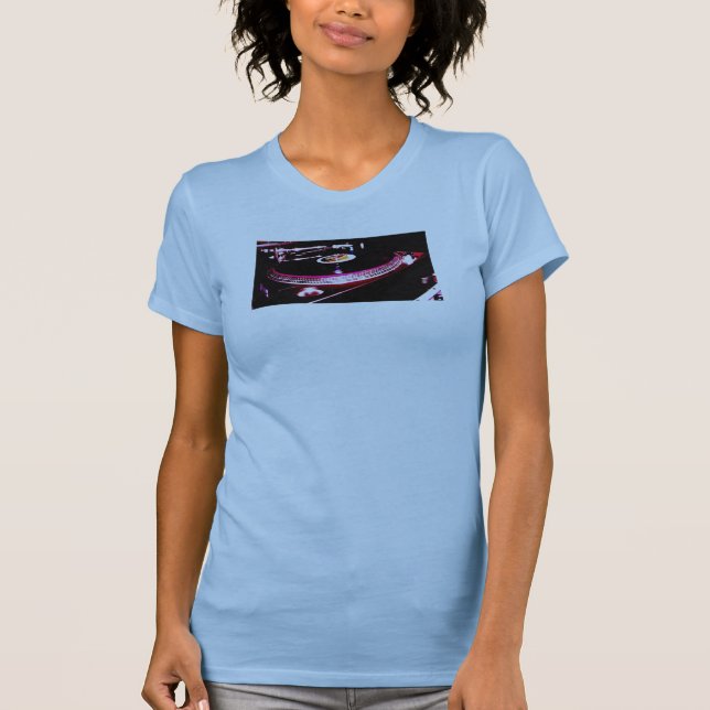 T-shirt J'aime des disques (Devant)