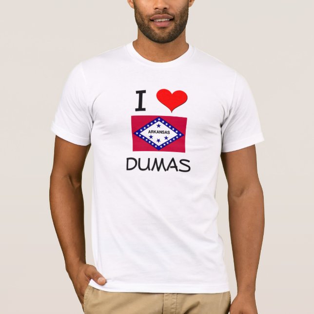 T-shirt J'aime des DOUMAS Arkansas (Devant)