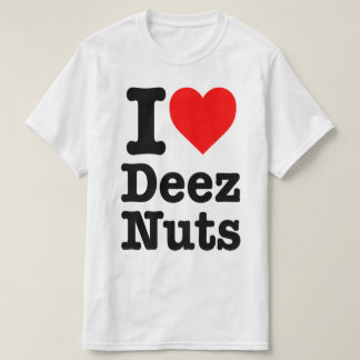 T-SHIRT "J'AIME DES ÉCROUS DE DEEZ "
