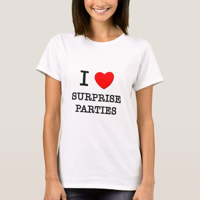 T-shirt J'aime des fêtes (Devant)