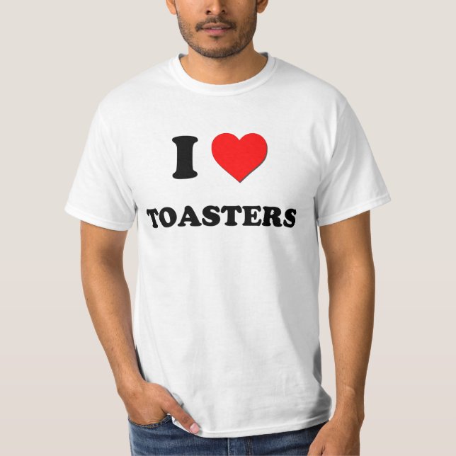 T-shirt J'aime des grille-pain (Devant)