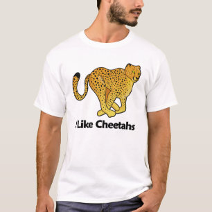 T-shirt J'aime des guépards