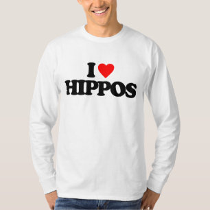 T-SHIRT J'AIME DES HIPPOPOTAMES