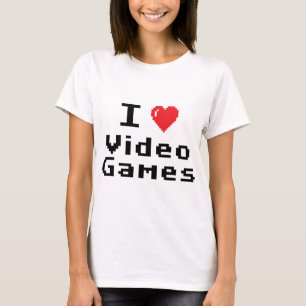 T-shirt J'aime des jeux vidéo